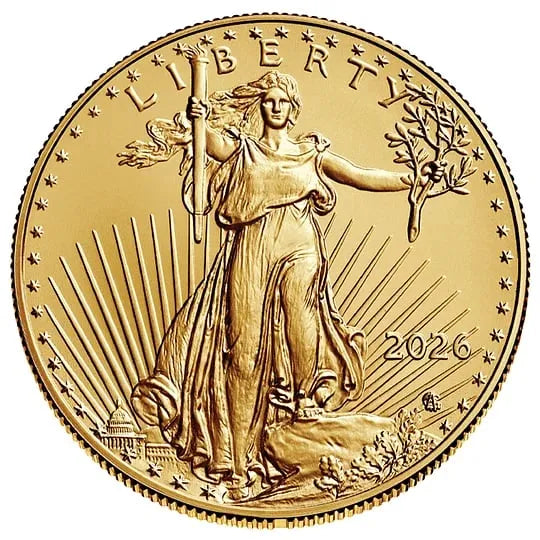 LIMITED MINTAGEđ„đ„Last 30pcsđ„ 2026 American Gold Eagle - 40th Anniversary Gold Coin Represents A Historical Milestone