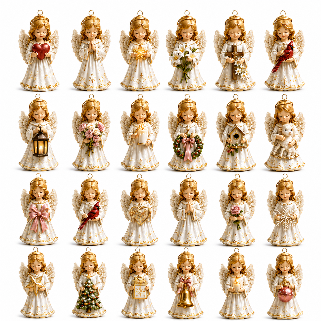 ✨24-Day Christmas Countdown Advent Calendar – Angel's Blessing