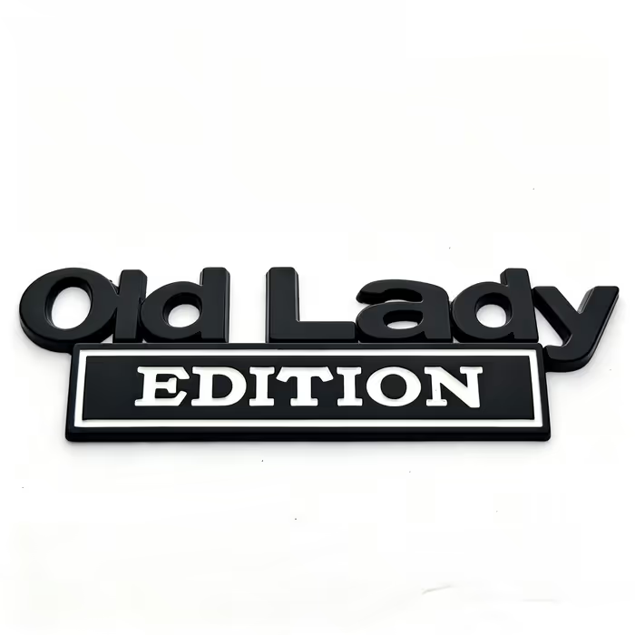 New Year Hot Sale - π Old Man Edition Car Emblem