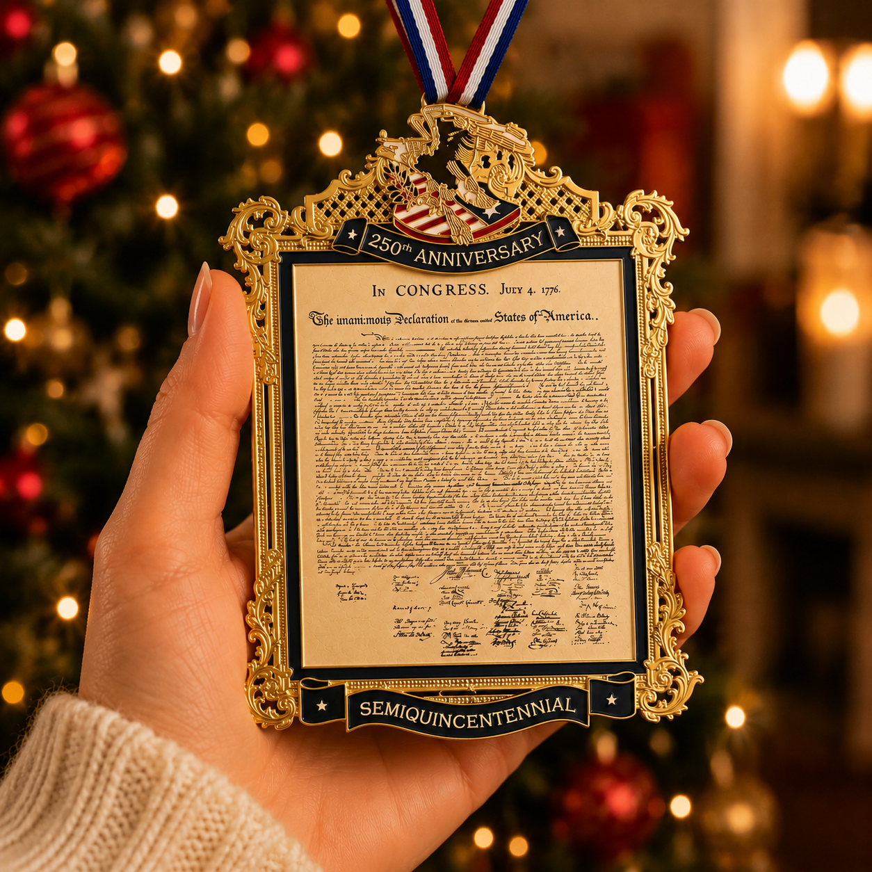 Declaration of Liberty decoration