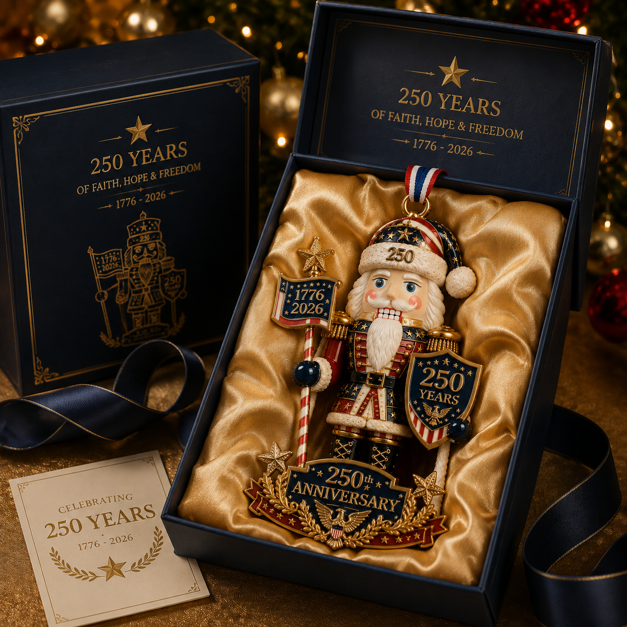 🔥Last 30pcs✨⏰ Limited anniversary edition✨49% OFF!🔥250th Anniversary Limited Santa Claus Nutcracker