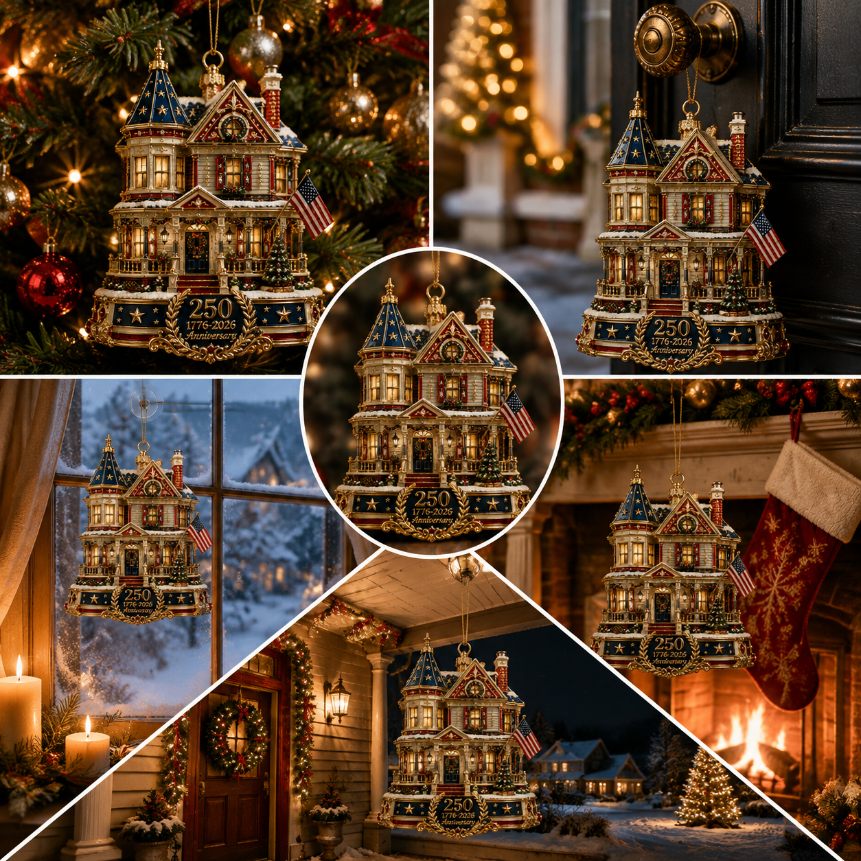 🔥Last 30pcs✨⏰ Limited anniversary edition✨49% OFF!🔥250th Anniversary Heritage Estate Christmas Ornament