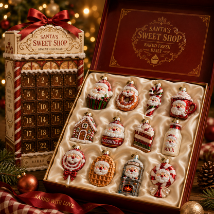✨24-Day Christmas Countdown Advent Calendar – Santa's Dessert Shop