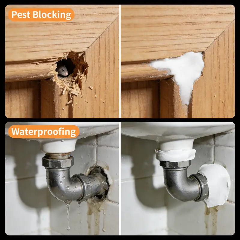 10Pcs Professional Sealant Clay - Anti-Insect Wall Hole Filler Mud🧱 - image 9