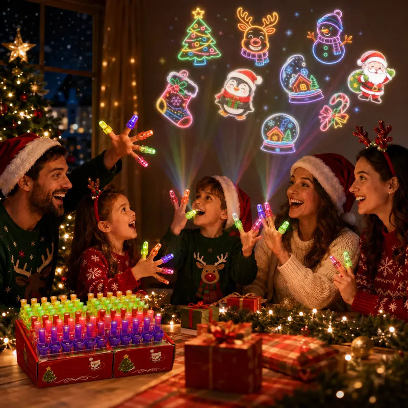 👻🎃 Halloween Finger Projector Rings – LED Party Favors for Kids - image 4