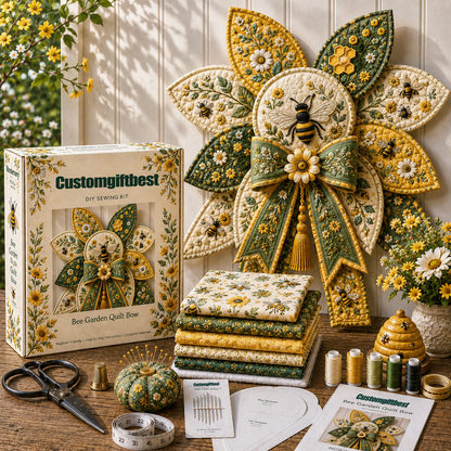 Garden Quilt Bow DIY Sewing Kit - image 5