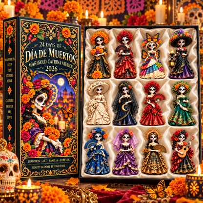 Día de Muertos Marigold Catrina Atelier Advent Calendar 2026 - image 8