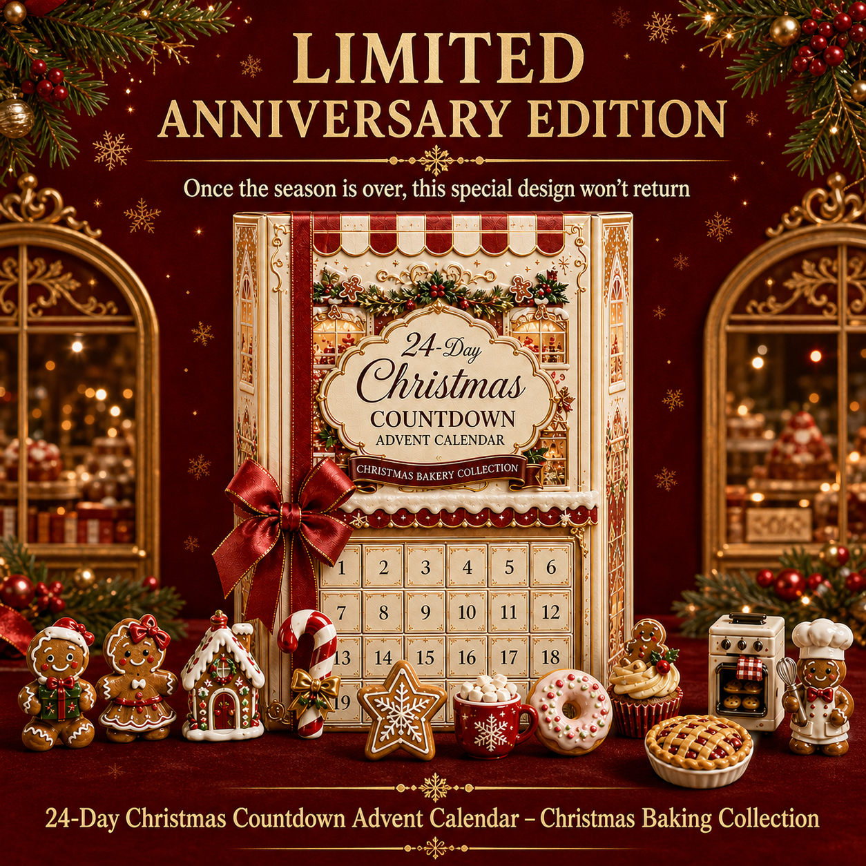 Limited anniversary Christmas bakery advent calendar