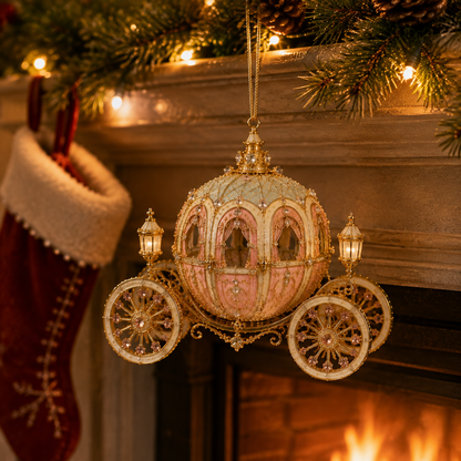 🔥Last 30pcs✨⏰ Limited anniversary edition✨49% OFF!🔥Carriage-shaped Christmas tree ornament