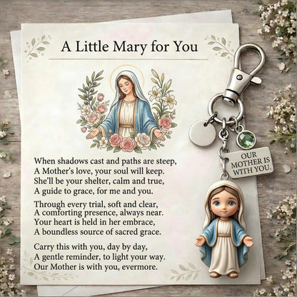 "A Little Jesus for You" - Comforting Pocket Reminder Keychain & Poem Card Gift Set 🌟🙏 - image 4