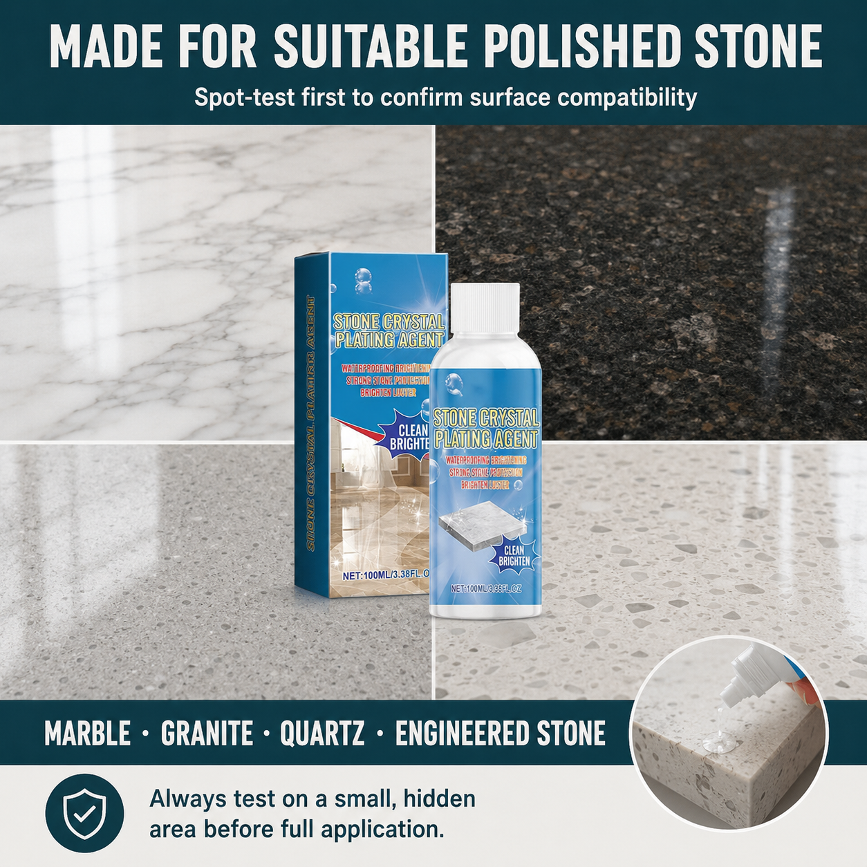 Stone Crystal Countertop Scratch Repair & Plating Agent - image 8