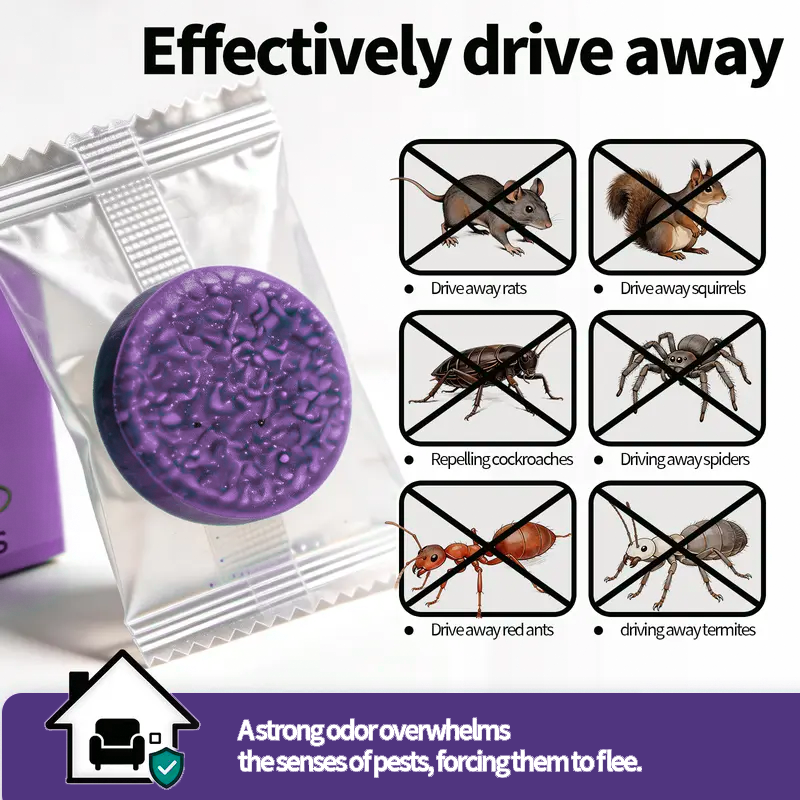 12-Pack Rodent Repellent Balls, Natural Pest Control🐭 - image 4