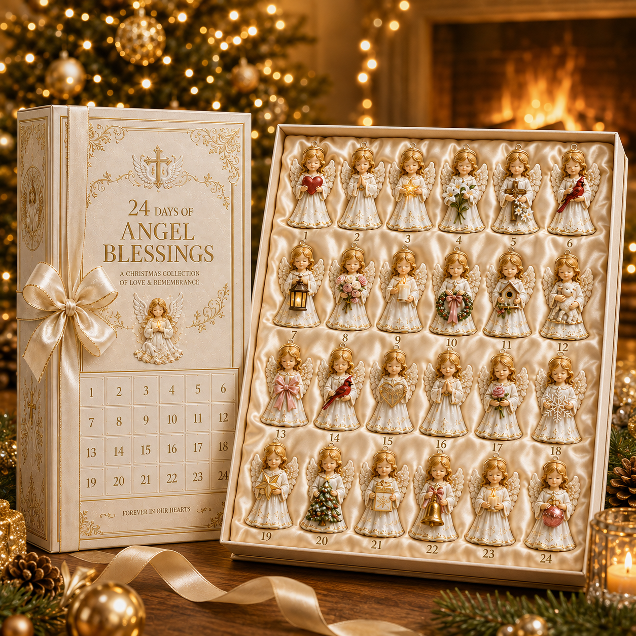 ✨24-Day Christmas Countdown Advent Calendar – Angel's Blessing
