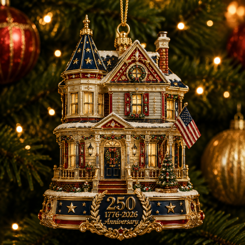 🔥Last 30pcs✨⏰ Limited anniversary edition✨49% OFF!🔥250th Anniversary Heritage Estate Christmas Ornament