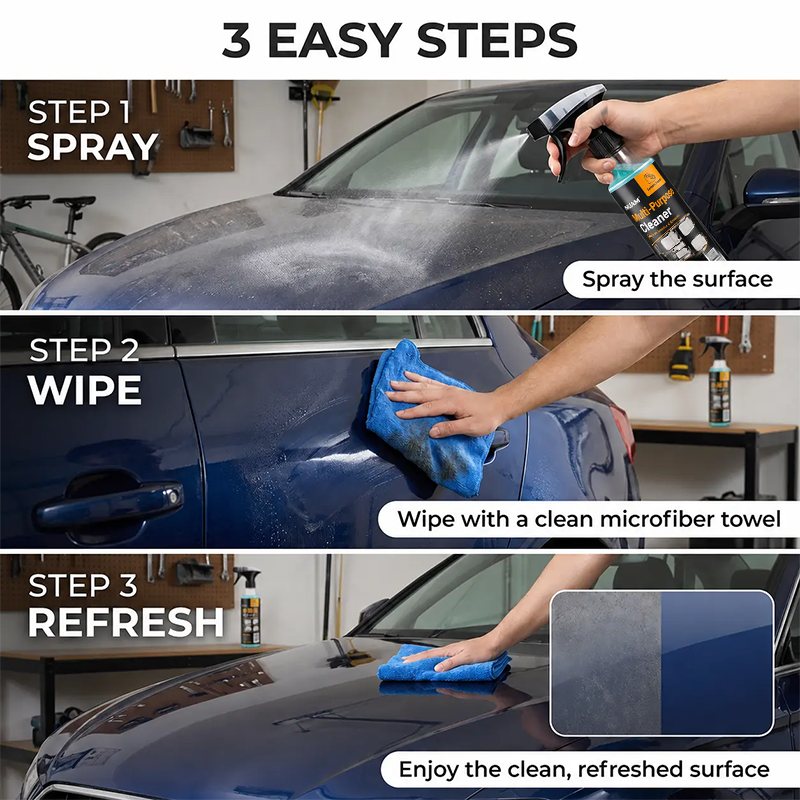 Multi-Purpose Cleaning Spray, Heavy Duty Dual-Action Degreaser & Stain Remover🧽 - image 14