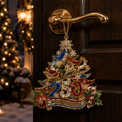 🔥Last 30pcs✨⏰ Limited anniversary edition✨49% OFF!🔥250th Anniversary Crystal Christmas Tree