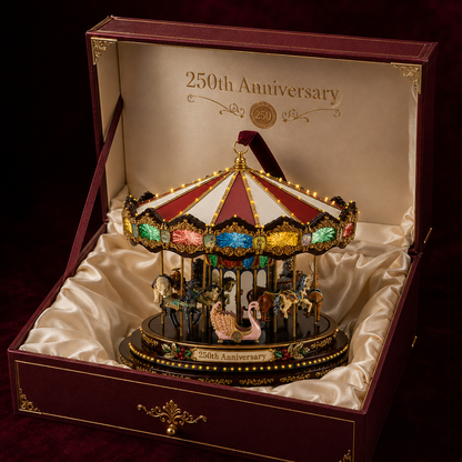 ✨250th Anniversary Carousel Christmas Tree Ornament