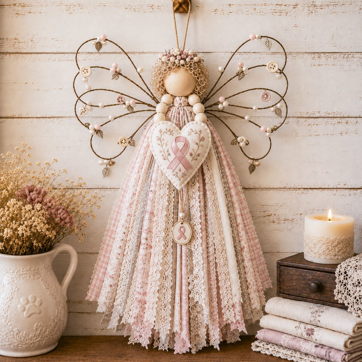 🔥Last Day 49% OFF - 🪽 Angel Fabric Hanging DIY Kit - image 8
