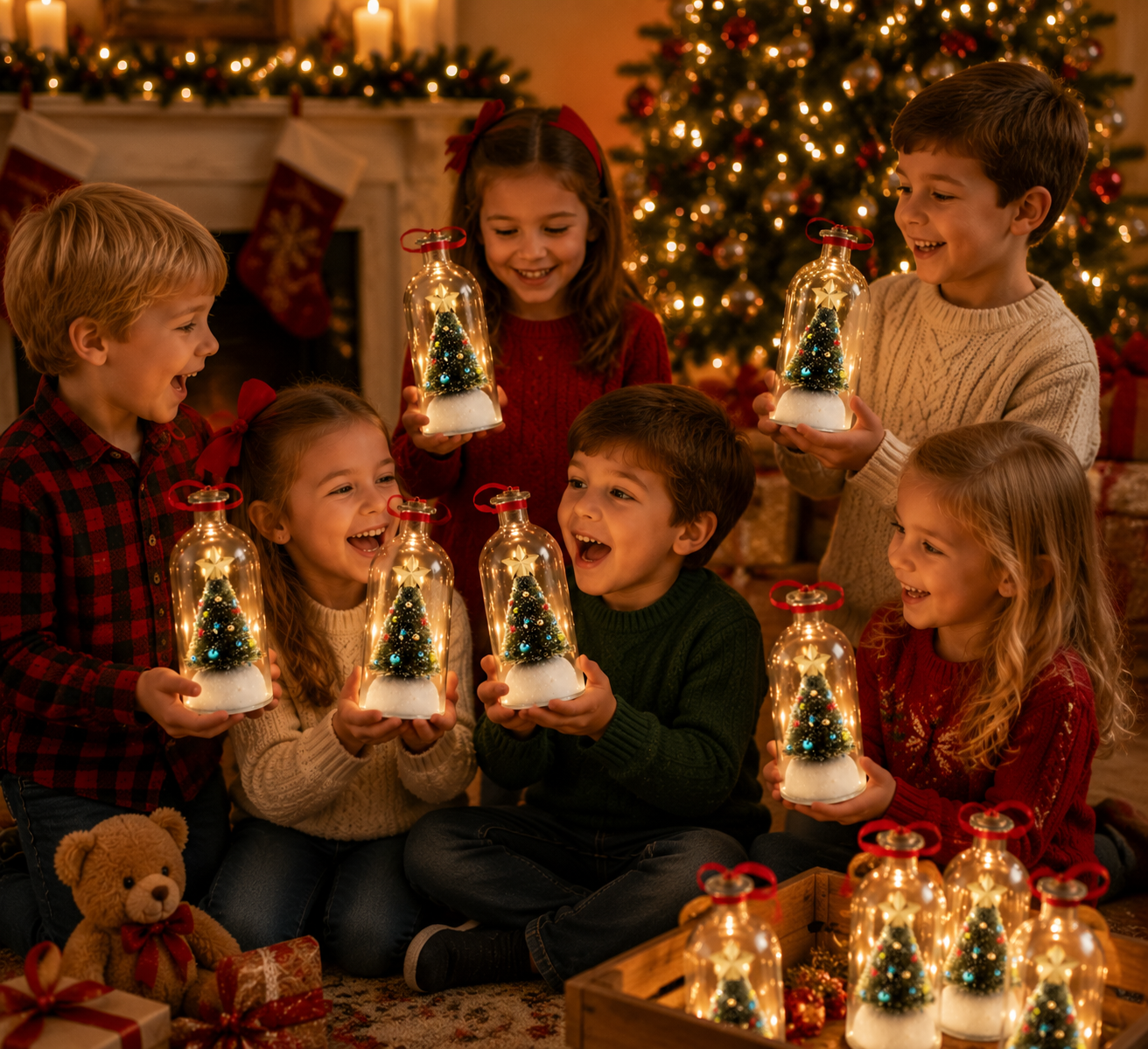 ⏰LIMITED TIME 49% OFF!🔥Recordable Christmas Tree Message In A Bottle