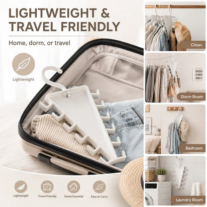 V Shaped Double‑Sided Closet Organizer Hanger👕 - image 7