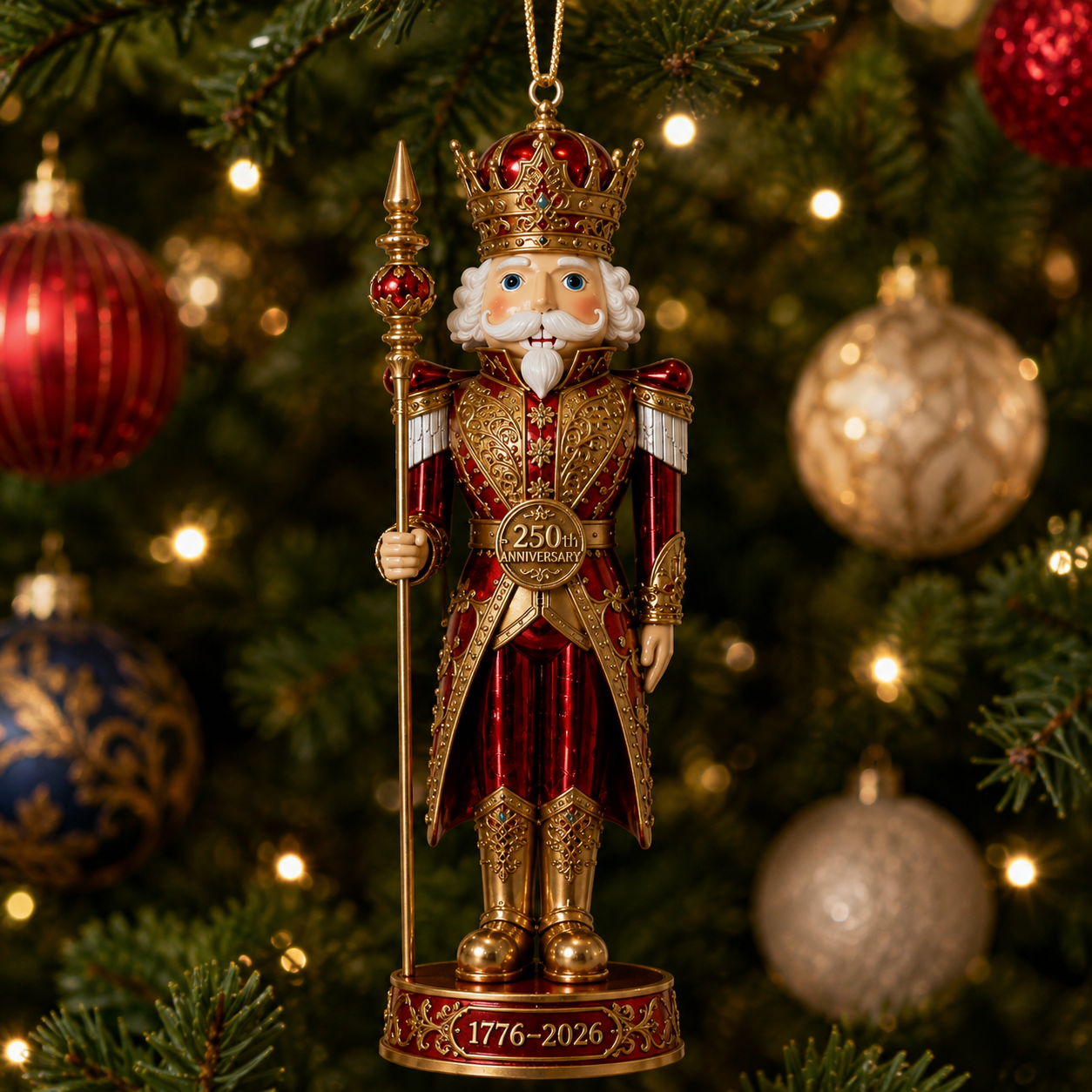 🔥Last 30pcs✨⏰ Limited anniversary edition✨49% OFF!🔥Nutcracker Christmas tree decorations