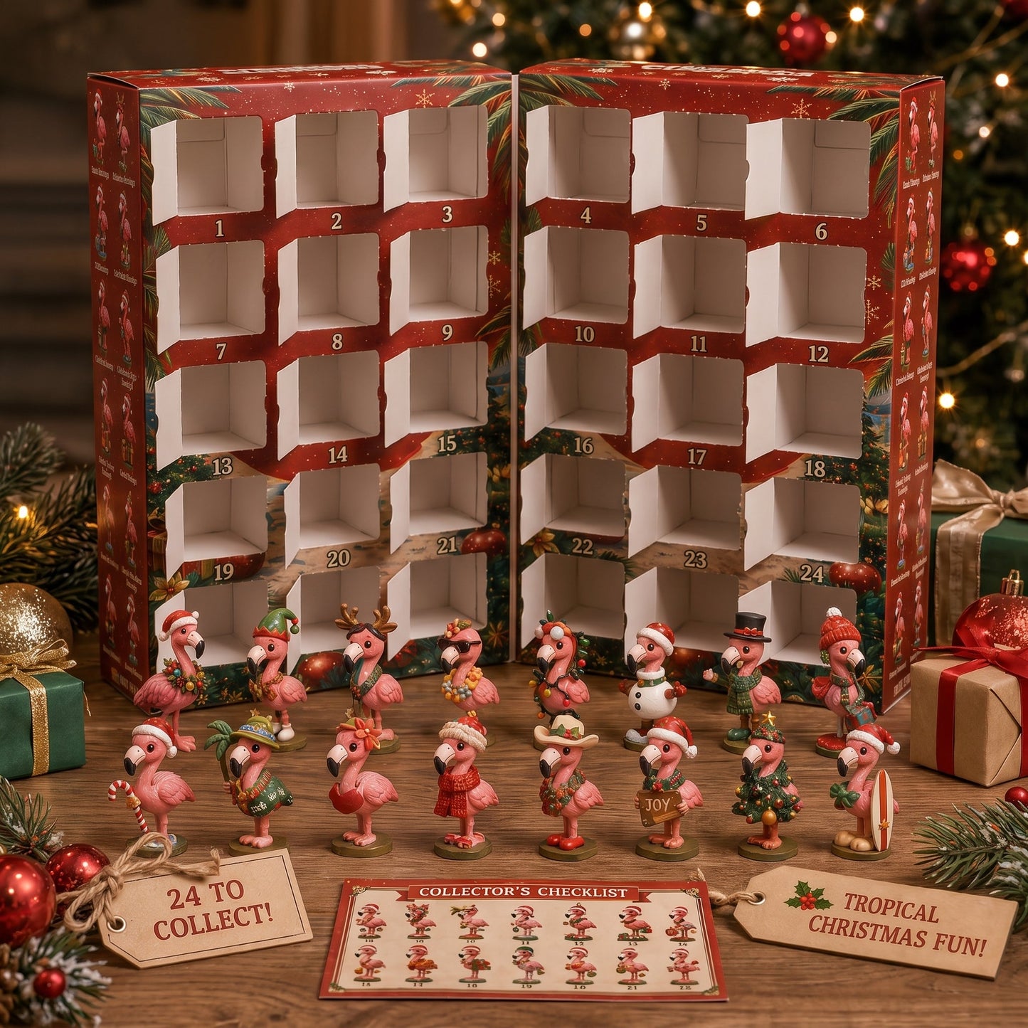 🦩 2026 Christmas Flamingo Advent Calendar– Every Day Brings New Surprises 🎄✨ - image 3