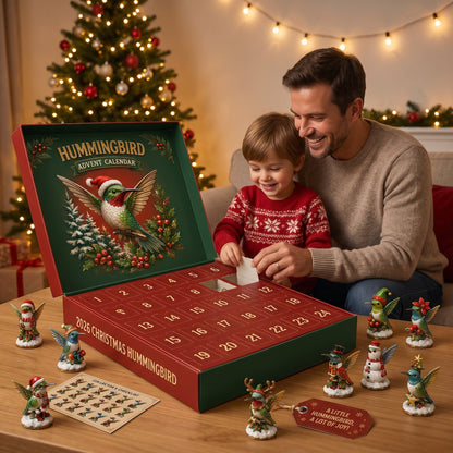 🐦2026 Christmas Hummingbird Advent Calendar – Every Day Brings New Surprises 🎄✨