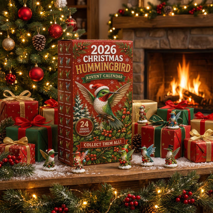 🐦2026 Christmas Hummingbird Advent Calendar – Every Day Brings New Surprises 🎄✨