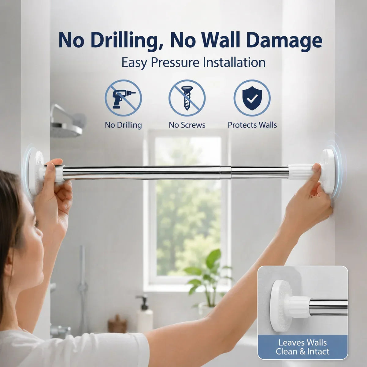 Drill-Free Adjustable Rod - image 3