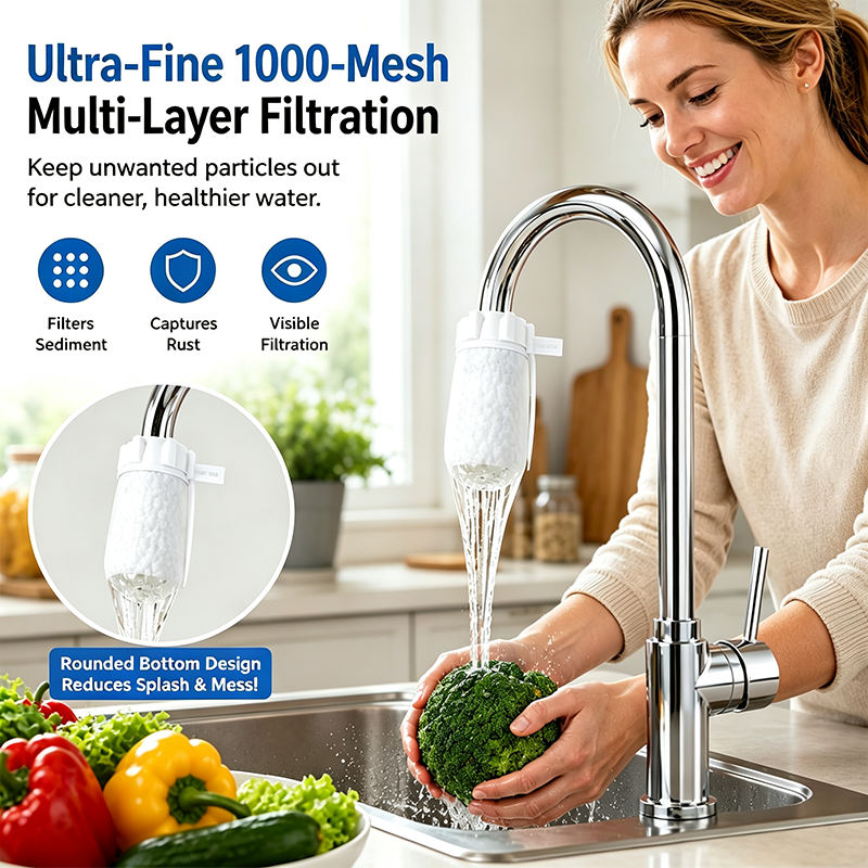50 cotton filter bags disposable Cotton Faucet Filter Bags with 10 fastening straps💧 - image 1