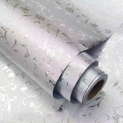 Kitchen Waterproof Oil Proof Aluminum Foil Sticker, Silver Texture Peel🧽 - image 13