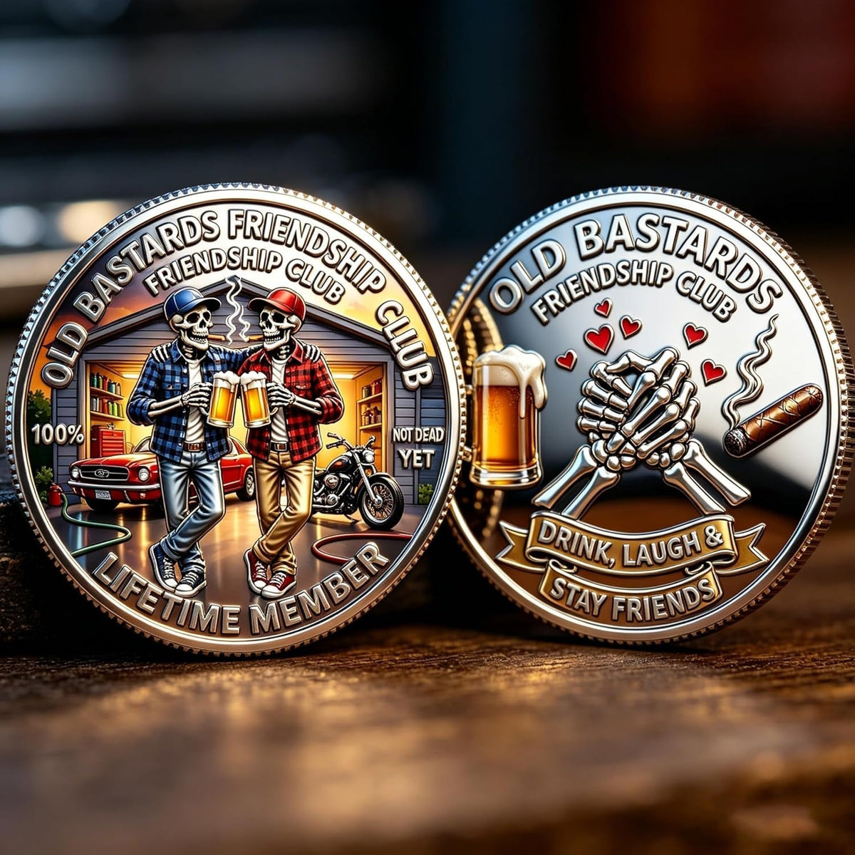 Old Friends Forever Club Coin - image 1