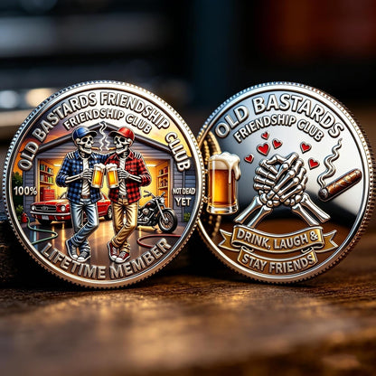 Old Friends Forever Club Coin - image 1
