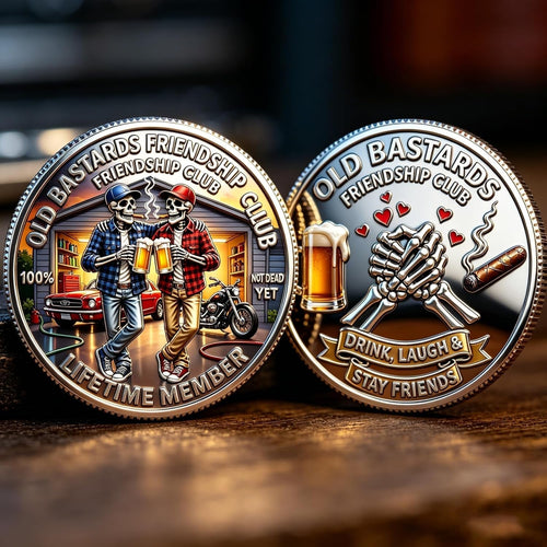 Old Friends Forever Club Coin - image 1