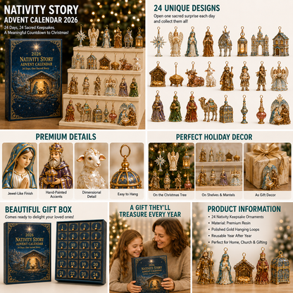 🔥2026 Advent Calendar: The Coming of Jesus