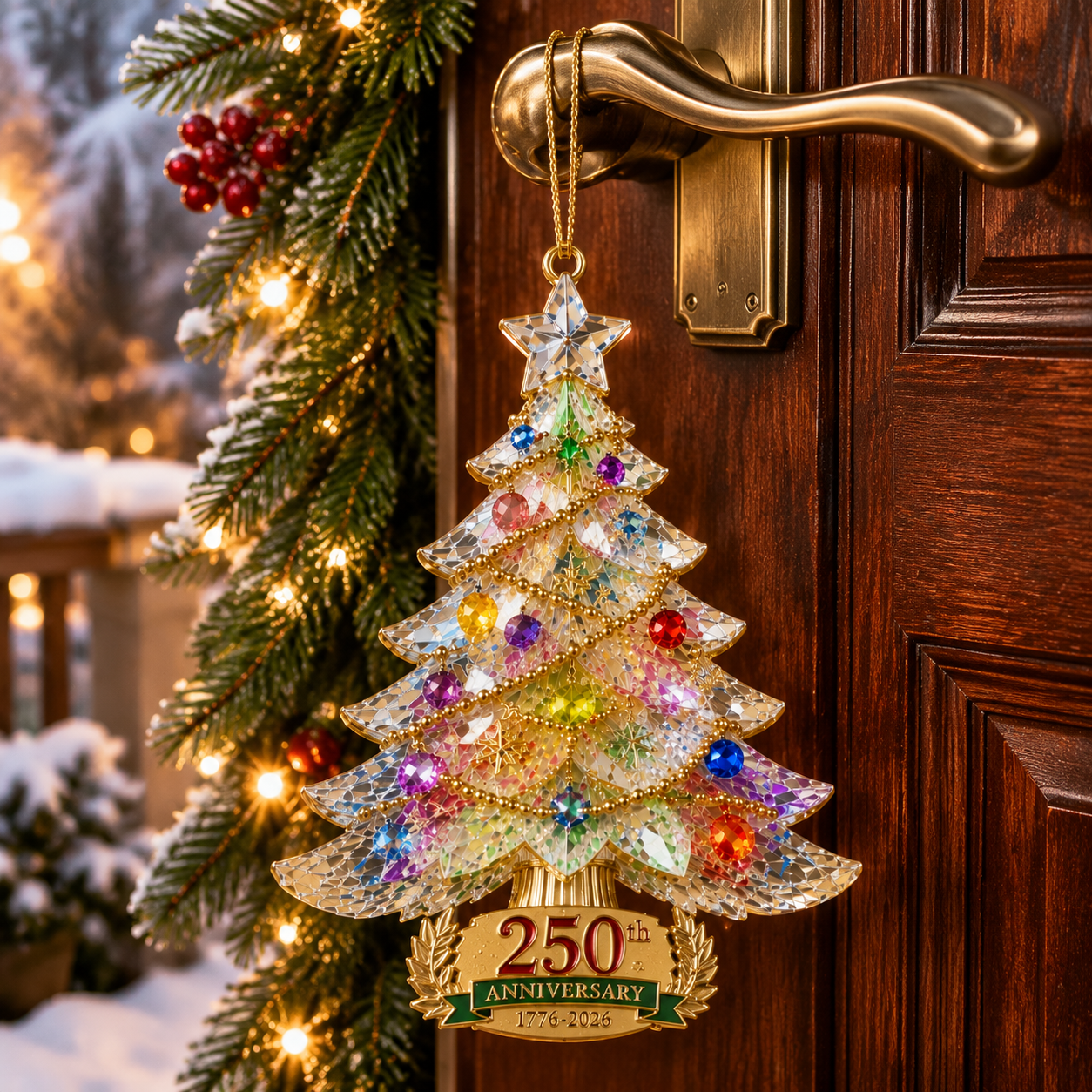 🔥Last 30pcs✨⏰ Limited anniversary edition✨49% OFF!🔥250th Anniversary Crystal Christmas Tree