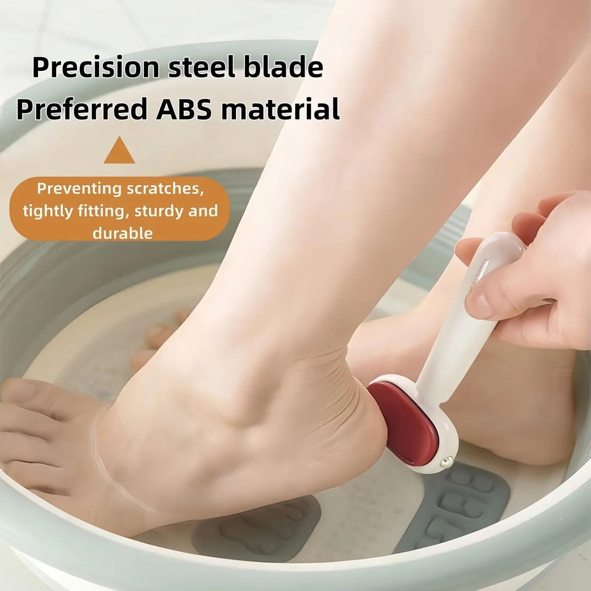 Dual‑Sided Foot Callus Remover, Replaceable Stainless Steel Blade Foot Scraper 🦶 - image 10
