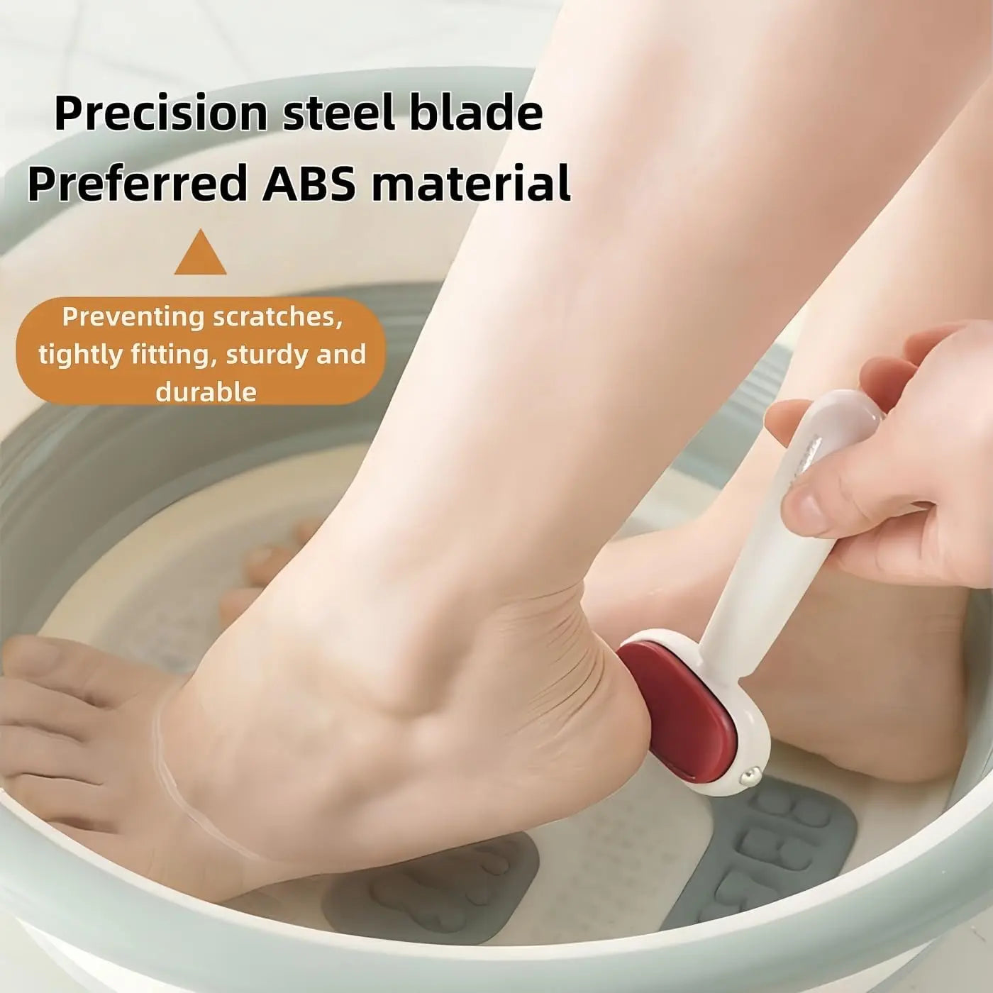 Dual‑Sided Foot Callus Remover, Replaceable Stainless Steel Blade Foot Scraper 🦶 - image 10