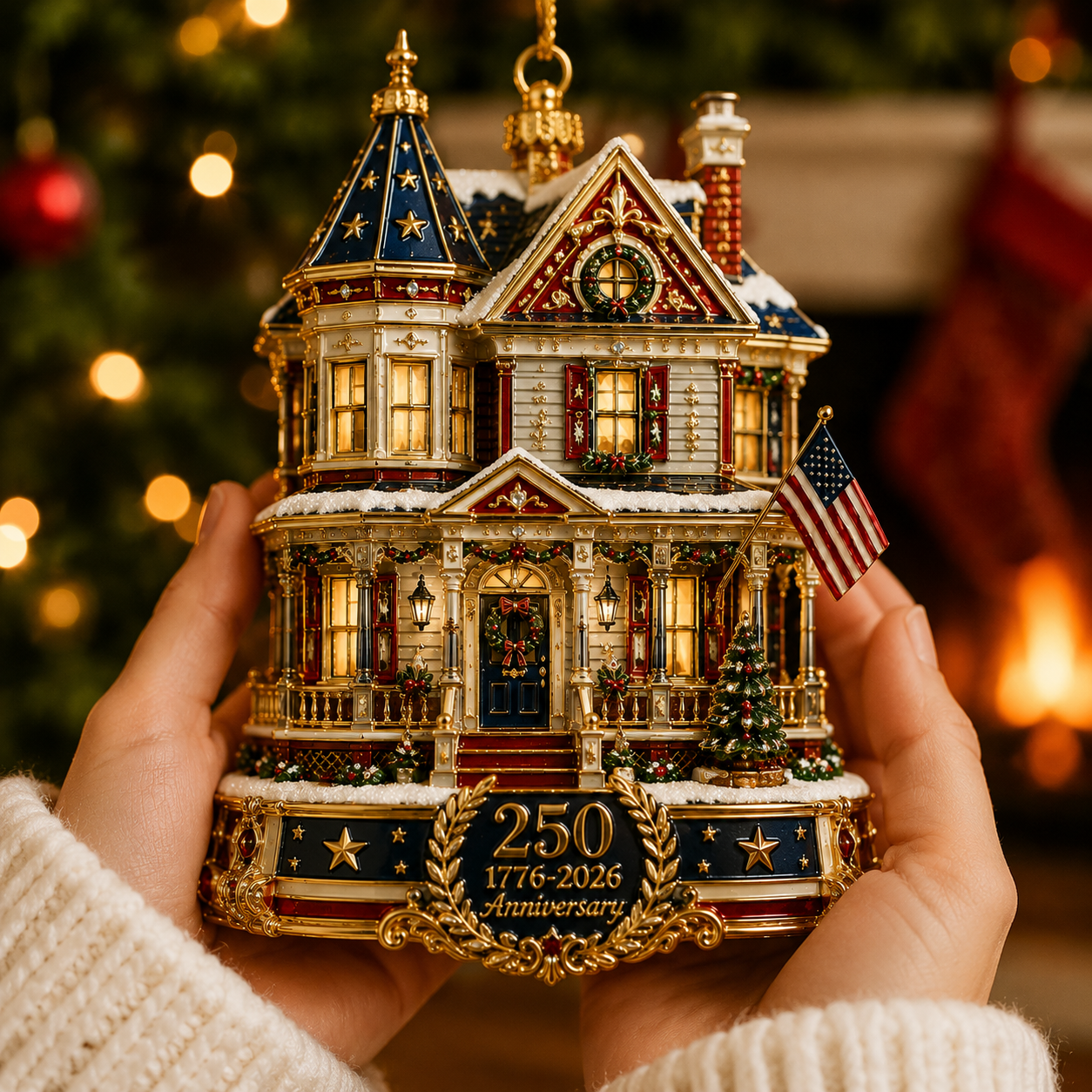 🔥Last 30pcs✨⏰ Limited anniversary edition✨49% OFF!🔥250th Anniversary Heritage Estate Christmas Ornament