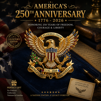 Limited Edition 🔥Last 50 sets!!US 250th Anniversary Brooch Pin
