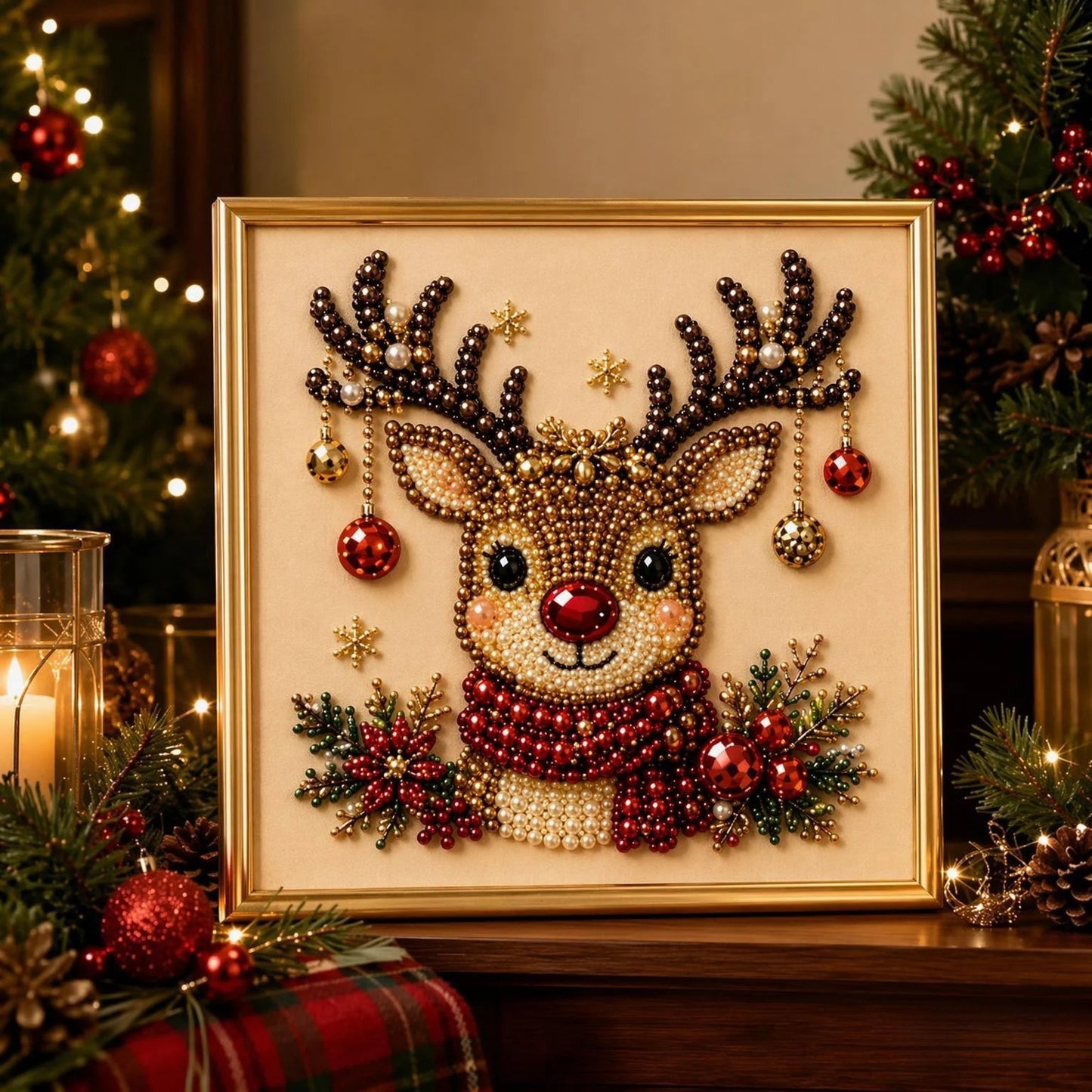 ✨Hot DIY Diamond Art Kit🎃 Create Your Own Spooky Halloween/Christmas Decoration