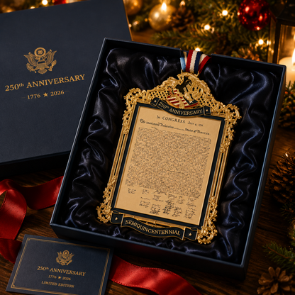 ❤️✨🇺🇸 Declaration of Liberty 250th Anniversary Decoration