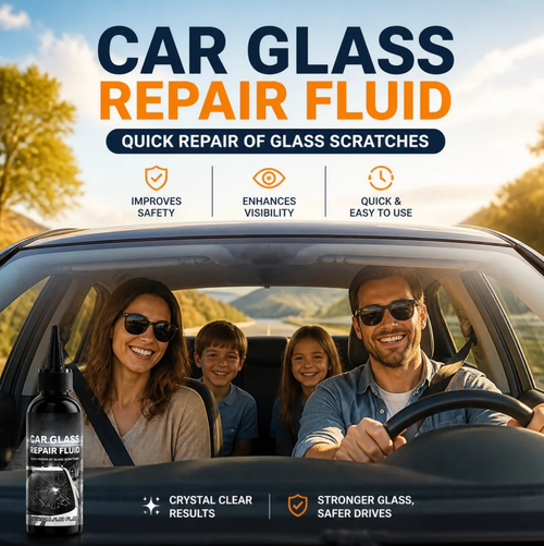 🔥🔥🔥Fast-Acting Windshield Crack & Chip Repair Kit