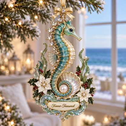 "Ocean Treasures" – Marine Life Christmas Commemorative Ornament - image 4