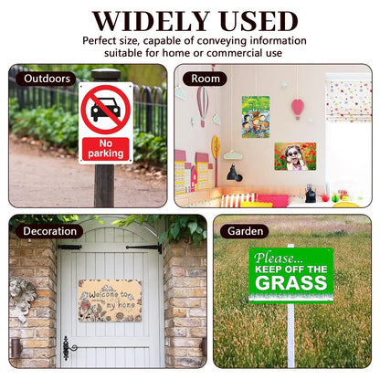 My Happy Place Don't Ruin The Fun Metal Sign – 8x12 Inch Rustic Aluminum Wall Decor - image 4