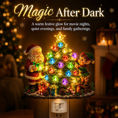 🎄 Jeweled Christmas Tree Plug-In Night Light - image 3