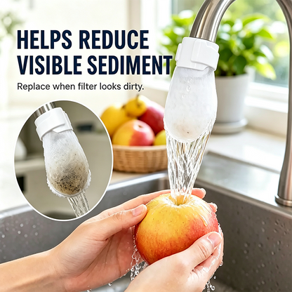 50 cotton filter bags disposable Cotton Faucet Filter Bags with 10 fastening straps💧 - image 2