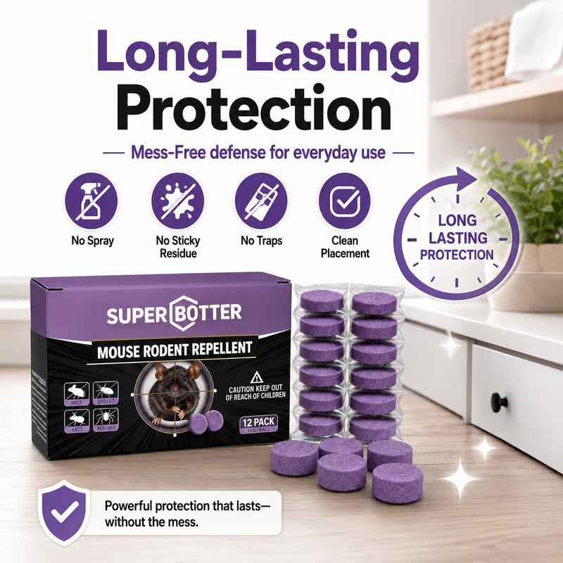 12-Pack Rodent Repellent Balls, Natural Pest Control🐭 - image 5