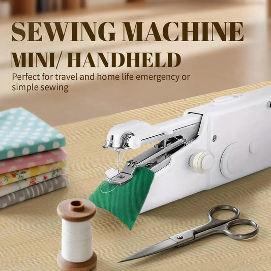 Portable Miniature Handheld Sewing Machine- Beginner-Simple Operation 🧵 - image 1