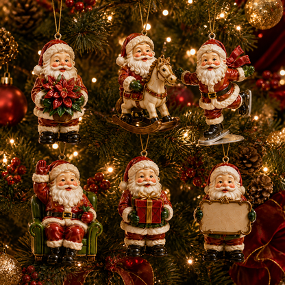✨24-Day Christmas Countdown Advent Calendar – Vintage Santa Series